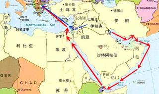 巴勒斯坦和以色列地图